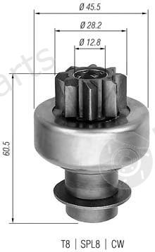  MAGNETI MARELLI part 940113020097 Pinion, starter