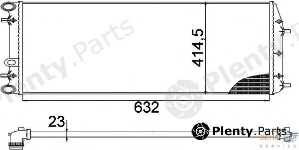  BEHR part 8MK376717704 Radiator, engine cooling
