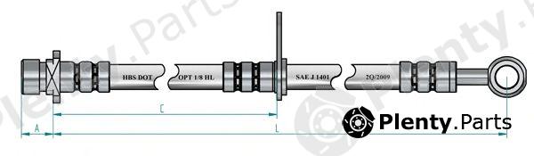  NK part 852677 Brake Hose