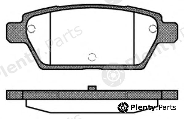  ROADHOUSE part 21195.10 (2119510) Brake Pad Set, disc brake