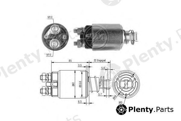  ERA part ZM655 Solenoid Switch, starter