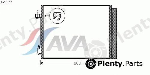  AVA QUALITY COOLING part BW5377 Condenser, air conditioning