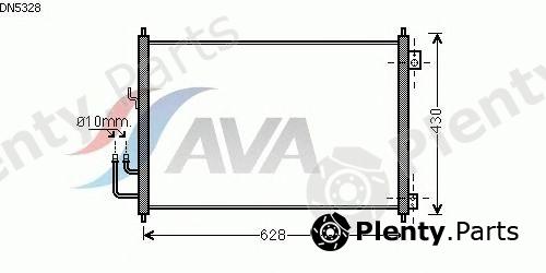  AVA QUALITY COOLING part DN5328 Condenser, air conditioning