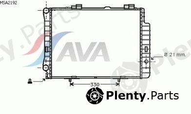  AVA QUALITY COOLING part MSA2192 Radiator, engine cooling