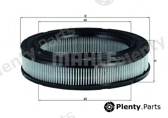  MAHLE ORIGINAL part LX171 Air Filter