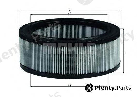  MAHLE ORIGINAL part LX51 Air Filter