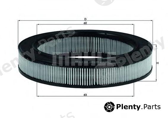  MAHLE ORIGINAL part LX69 Air Filter