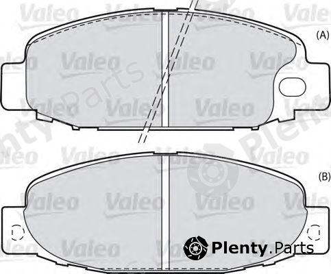  VALEO part 598589 Brake Pad Set, disc brake