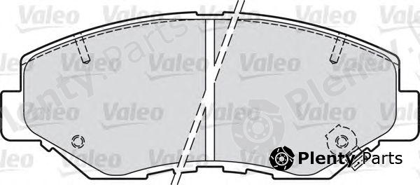  VALEO part 598757 Brake Pad Set, disc brake