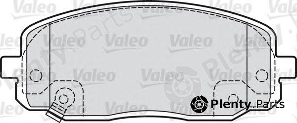  VALEO part 598707 Brake Pad Set, disc brake