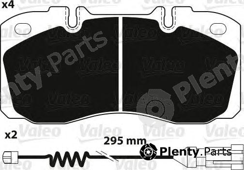  VALEO part 882234 Brake Pad Set, disc brake