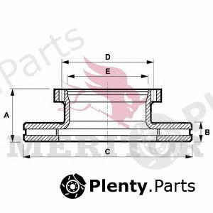 Genuine MERITOR (ROR) part MBR5025 Replacement part