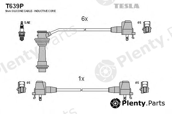  TESLA part T639P Ignition Cable Kit