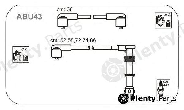  JANMOR part ABU43 Ignition Cable Kit