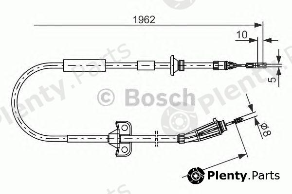  BOSCH part 1987477941 Cable, parking brake