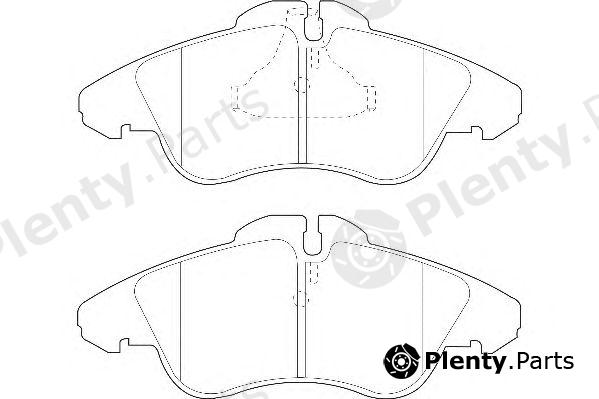  WAGNER part WBP21576A Brake Pad Set, disc brake