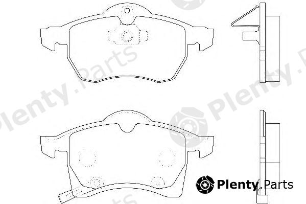  WAGNER part WBP21991A Brake Pad Set, disc brake