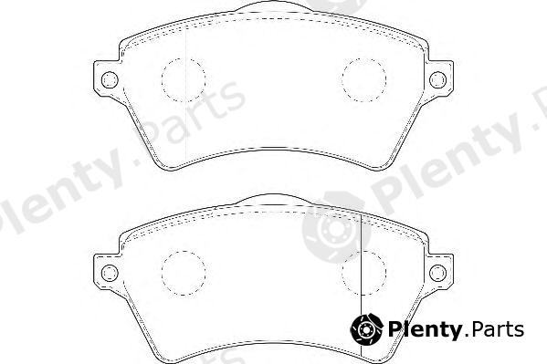  WAGNER part WBP23615A Brake Pad Set, disc brake