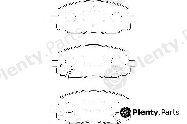  WAGNER part WBP24275A Brake Pad Set, disc brake