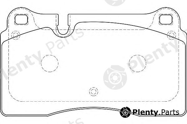  WAGNER part WBP24098A Brake Pad Set, disc brake