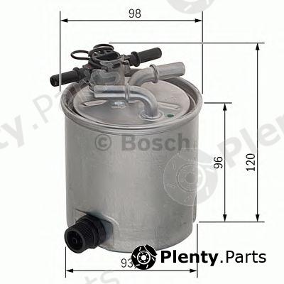  BOSCH part F026402019 Fuel filter