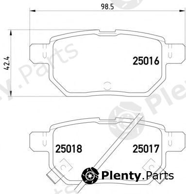  TEXTAR part 2501601 Brake Pad Set, disc brake