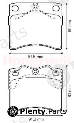  JURID part 571948JAS Brake Pad Set, disc brake