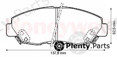  BENDIX part 572349B Brake Pad Set, disc brake