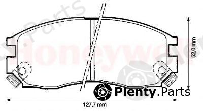  BENDIX part 572381B Brake Pad Set, disc brake