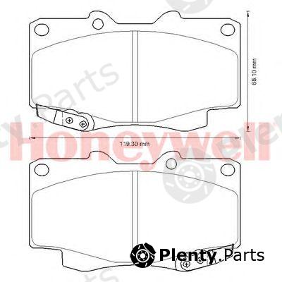  BENDIX part 572625B Brake Pad Set, disc brake