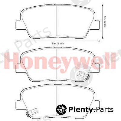  BENDIX part 572639B Brake Pad Set, disc brake