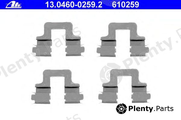 ATE part 13.0460-0259.2 (13046002592) Accessory Kit, disc brake pads