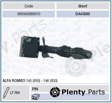  MAGNETI MARELLI part 000043080010 Steering Column Switch