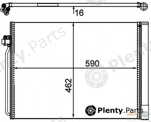  BEHR part 8FC351302491 Condenser, air conditioning