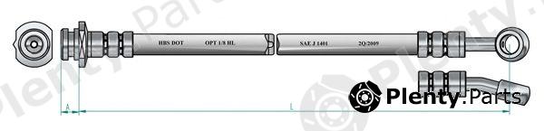  NK part 852258 Brake Hose