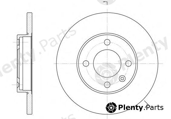  ROADHOUSE part 6088.01 (608801) Brake Disc