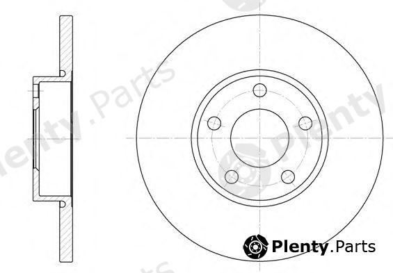  REMSA part 6327.00 (632700) Brake Disc