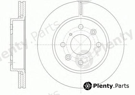  REMSA part 6523.10 (652310) Brake Disc