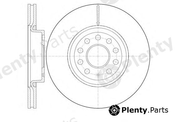  REMSA part 6972.10 (697210) Brake Disc