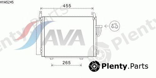  AVA QUALITY COOLING part HYA5245 Condenser, air conditioning