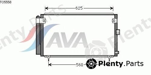  AVA QUALITY COOLING part TO5558 Condenser, air conditioning