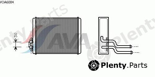  AVA QUALITY COOLING part VOA6084 Heat Exchanger, interior heating