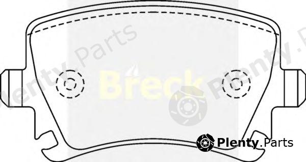  BRECK part 239140070400 Brake Pad Set, disc brake