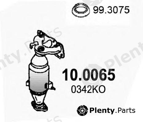  ASSO part 10.0065 (100065) Catalytic Converter