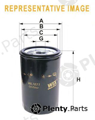  WIX FILTERS part WL7131 Oil Filter