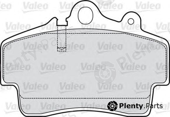  VALEO part 598766 Brake Pad Set, disc brake