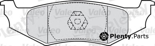  VALEO part 598965 Brake Pad Set, disc brake