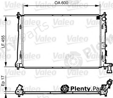  VALEO part 735564 Radiator, engine cooling