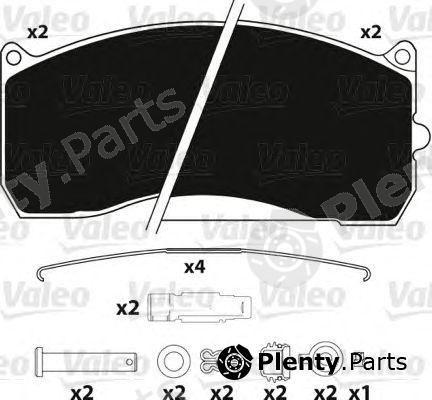  VALEO part 882210 Brake Pad Set, disc brake