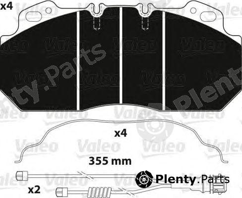  VALEO part 882217 Brake Pad Set, disc brake